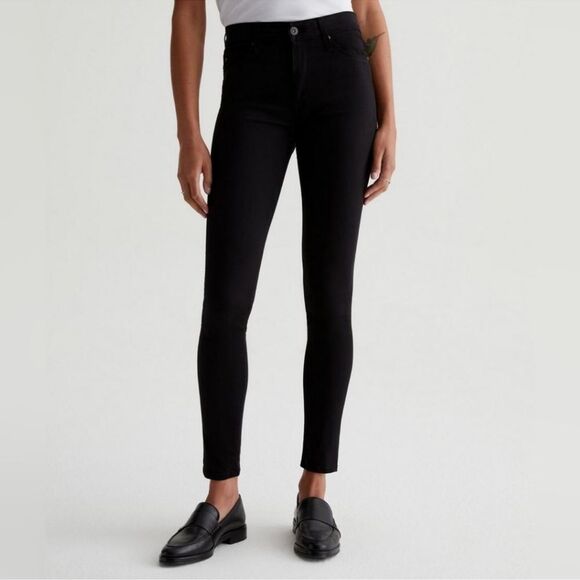 AG Adriano Goldschmied FARRAH SKINNY High Rise Skinny Cotton Modal Blend Pants - Picture 2 of 15